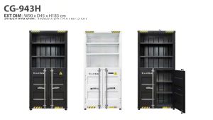 Cargo CG-962w ตู้เสื้อผ้าเหล็ก สไตล์ วินเทจ ไม่เหมือนใคร ผลิตที่ไทย 100% สินค้าได้มาตรฐาน 9001:2015