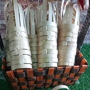 หูหิ้วแก้วไม้ไผ่ หูหิ้วกาแฟ เครื่องดื่ม ไม้ไผ่ ใส่แก้วน้ำ ขนาด 16 ออนซ์ 18 ออนซ์ และ 22 ออนซ์ (จำนวน 100 +2 ชิ้น)