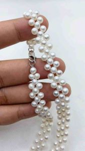 Kalung mutiara air tawar asli lombok Perhiasan Aksesoris Kalung mutiara air tawar asli lombok Aksesoris mutiara lombok Kalung full mutiara tawar asli Kalung Mutiara bulet bundar asli lombok Kalung mutiara choker Kalung mutiara asli Kalung full mutiara