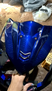 COVER FULL BODY HALUS HONDA BEAT FI WARNA HIJAU TAHUN 2013-2016