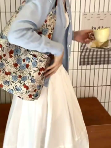 Tas Bahu Wanita Tas Cewek Retro Tote Shoulder Bag GC 873