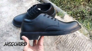 sepatu pdh pendek TNI POLRI SATPAM SECURITY PANTOPEL DOPP