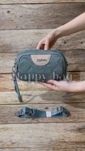 Pouch/Selempang Sighmon Kanvas SGH0016-153 2Sleting 2Tali