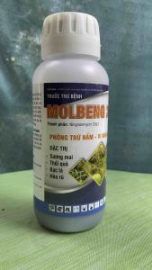 Thuốc trừ bệnh Molbeng 2SL Qatar ( chai 450ml ) chuyên trị sương mai thối quả bạc lá héo rũ