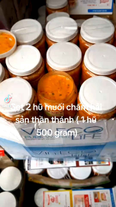 Set 2 hũ muối chấm hải sản mỗi hũ 500 gram