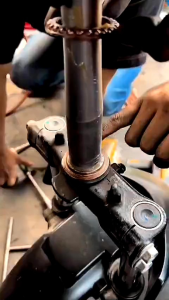 Terbaru TREKER Komstir Lepas Segitiga Fork tanpa Ketok Bahan Kuat