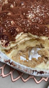 Tiramisu w any Letterings (up to 13 characters)