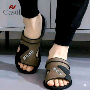 sandal CASTIL sandal karet pria viral mewah trendy