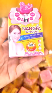 Kem Chống Nắng Dưỡng Da 4 Trong 1 Nangfa Sunscreen Thai Lan Hủ 20g