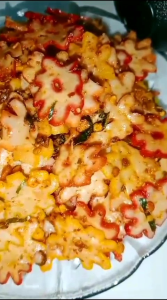 seblak kering kerupuk bintang pedas daun jeruk