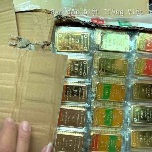 vàng miếng PSC 1 LUONG 9999( GIÁ 1 MIẾNG)