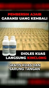 Cairan pembersih lantai Cairan Ajaib Pembersih Noda Kerak Toilet Kloset Kamar Mandi WC Antibakteril Pembersih Serbaguna GERATIS Koas sikat kawat Sarungtangan