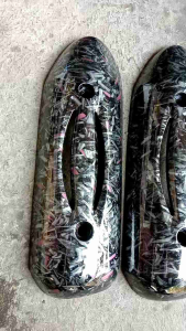 TAMENG KNALPOT HONDA SCOOPY KARBU OLD KARBON FORGET WTP REALLFICT