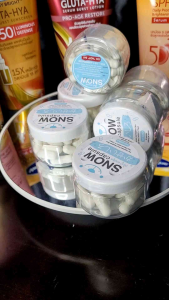 Snow capsule bubuk pemutih badan cepat 5-7 hari pemakaian