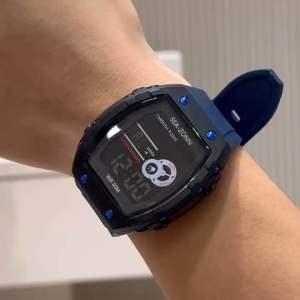 Seazonn  Original sport digital men watch jam tangan lelaki readystock EL Light
