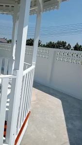 ซุ้มระแนงไม้สักทอง 8 เหลี่ยมทรงยุโรป