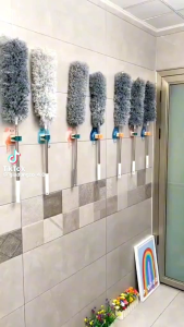 Chổi Quét Trần Nhà JYoohome Có Cán Điều Chỉnh Độ Dài Tới 28m Cây Phất Trần Quét Mạng Nhện Lau Chùi Bụi Bẩn Trên Cao