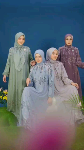 SARA DRESS BY NADHHERA LUXIRY✔️GAMIS NADHHERA TERBARU✔️NYAMAN DIPAKAI✔️