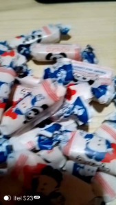 PERMEN SUSU Panda classic soft candy kemasan pouch Zipper 100 gram mudah dibuka tutup