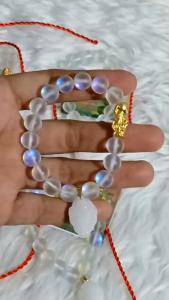 Original Jade Nine Tailed Fox With Piyao Lucky Charm Bracelet Attract Money Wealth Fortune and Love