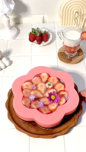 HAAN PUDDING STRAWBERRY 145gr - BAKING PREMIX FLOUR