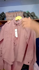 KEMEJA AYAH DAN ANAK LAKI-LAKI POLOS WARNA DUSTY/PLUEM/TARO PREMIUM