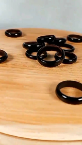 Cincin Kokka Kaokah Kaukah Hitam Polos: Desain & Keaslian