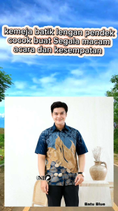 kemeja batik pria modern terbaru kemeja batik lengan pendek