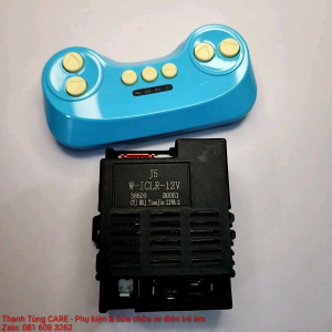 [J5W] Bo mạch xe điện trẻ em J5W ICLR 12V chính hãng theo xe Mecesdes 6 bánh