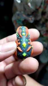 บอดี้กบยาง3Dขนาด3.9cmใช้ตัวเบ็ด bkk-sns #1/0 มีกันสวะมีกันปากฉีกอย่างดี