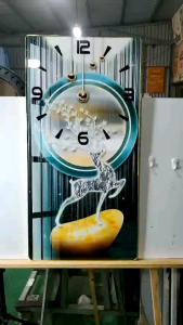 ĐỒNG HỒ- HOA DECOR- TRANH ĐỒNG HỒ HOA DẺCOR SANG TRỌNG TRANH GỖ TRÁNG GƯƠNG CAO CẤP BỀN MÀU