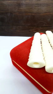 padutan once tulang kerbau motif ulir minimalis