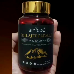 Shilajit 60 capsule ชิลาจิต 60 แคปซูล