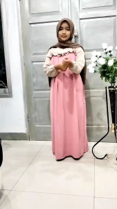 gamis crinkle anak terbaru 2025 pahira model baru bahan crinkle dan kekinian ukuran 5-12 tahun.termurah.terparis