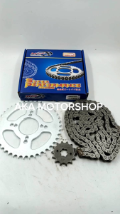 Chain Set for Raider150 2N1 / FI  42T-14T- 428H-132L SIZE