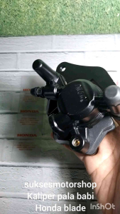 Caliper Assy Cakram Depan Pala Babi Honda Blade, Revo, Absolute, Supra X, Injeksi & Helmin 125