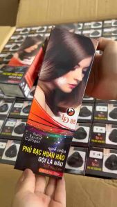 [Tặng Kèm Khăn] Dầu Gội Phủ Bạc 100% LD88 Đen và Nâu Có Kèm Lược