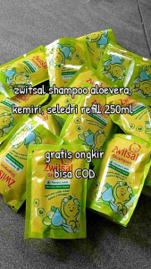Zwitsal Shampoo Bayi Aloe vera Kemiri & Seledri Refill 250ml
