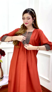 Gamis Renda Sultan Terbaru 2023 Gamis Lebaran Jumbo