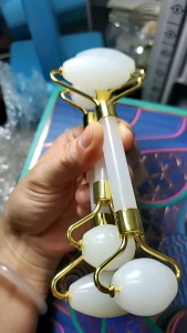 Cây lăn massage da mặt và cổ đá onyx Afghanistan 138x57x20