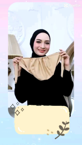 CIPUT INNER HIJAB ANTI BUDEG TALI KAOS PE