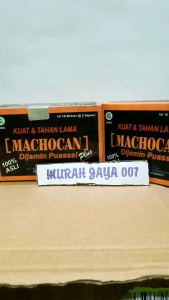 Machocan kapsul asli dari produsen
