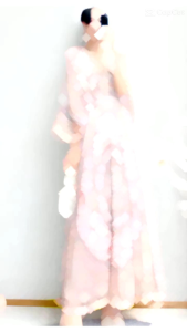 TM 96690 Dress Jade Kimono Import