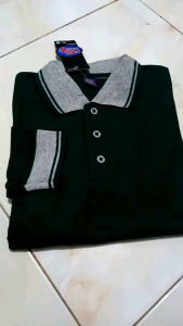 Promo Polo Tshirt Kaos Kerah Lengan Panjang M L XL XXL XXXL Seragaman Olahraga