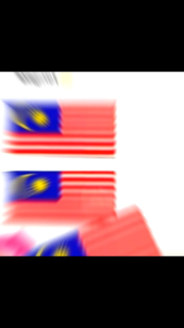 Lencana Nametag Name Tag Magnet Bendera Malaysia Jalur Gemilang / Flag Malaysia Tag Size 5 x 2.5cm