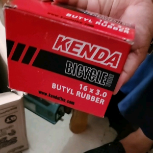 Ban Dalam Sepeda 16x3.0 Kenda Bicycle Butyl Rubber Ban Dalam Kenda Sepeda 16 x 3.0