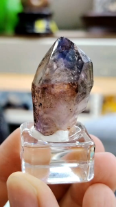 Natural Finest Collection Namibia Super Seven Crystal Quartz Ornament S704 #SuperSevenCrystal #Crystal #Naturalcrystal #homedecor #Lifestyle #Furniture