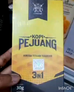 ORIGINAL koppi yellow 1 box 6 sachets 6x30grams halal coffe
