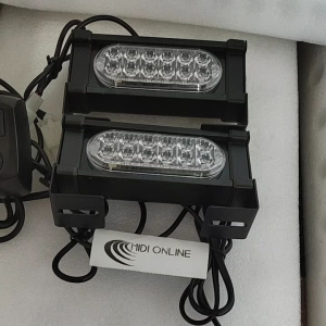 Lampu Strobo 12Mata Plus Controller - Lampu LED Strobo 12Mata Utk Convoi Mobil Motor Harga 1 Set