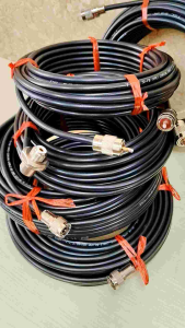 #5DFBสายสัญญาณวิทยุสื่อสารพร้อมขั้วPL-แจคเม้า